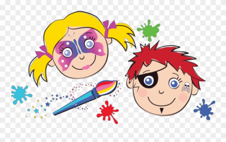 Details - Face Painting Animation Clipart