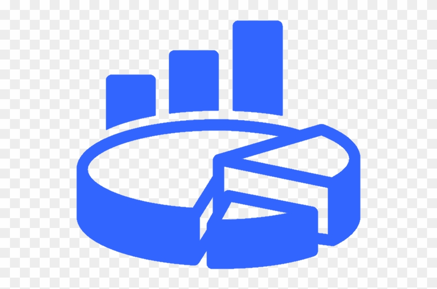 Reports - Analytics Icon White Png Clipart