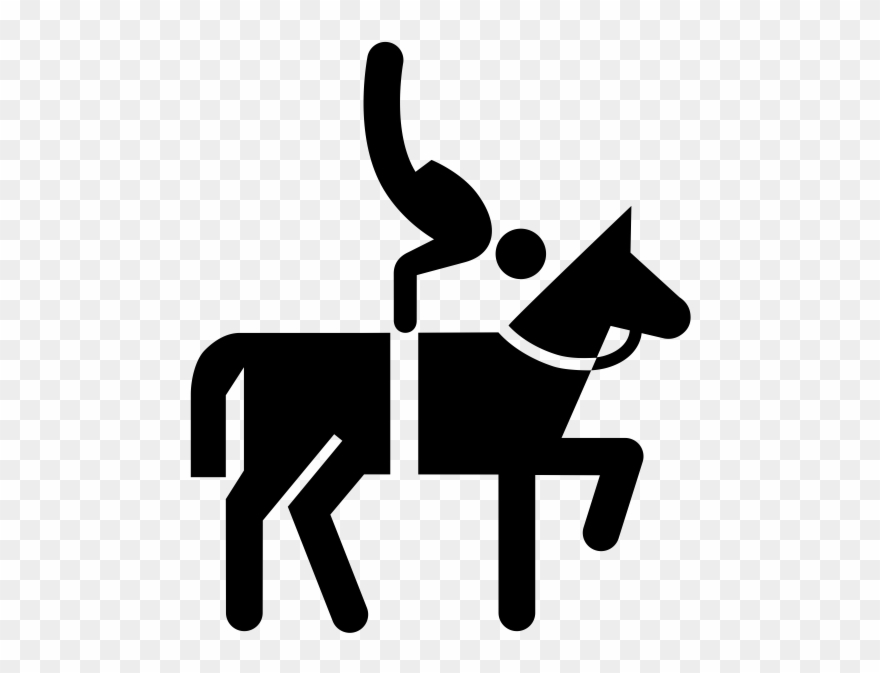 Vaulting Rubber Stamp - Rubber Stamping Clipart