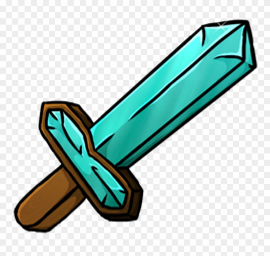 Espada De Minecraft Png Clipart