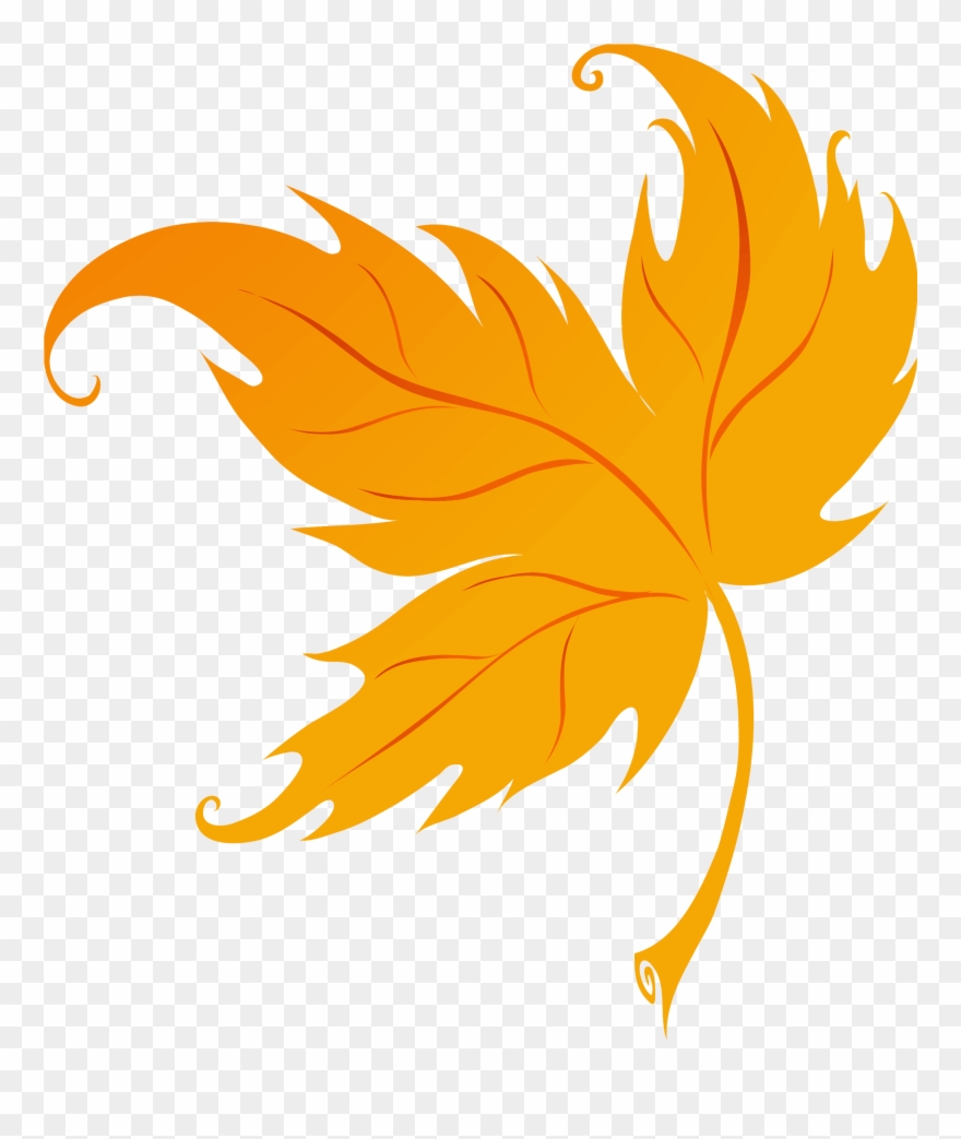 X - Листья Осенние Листья Красивые Листья Трафарет Clipart