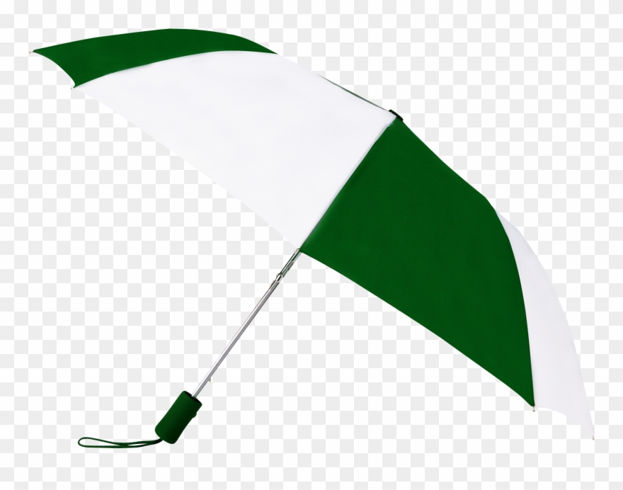 Hunter/white Atlas Umbrella - White And Green Umbrella Png Clipart