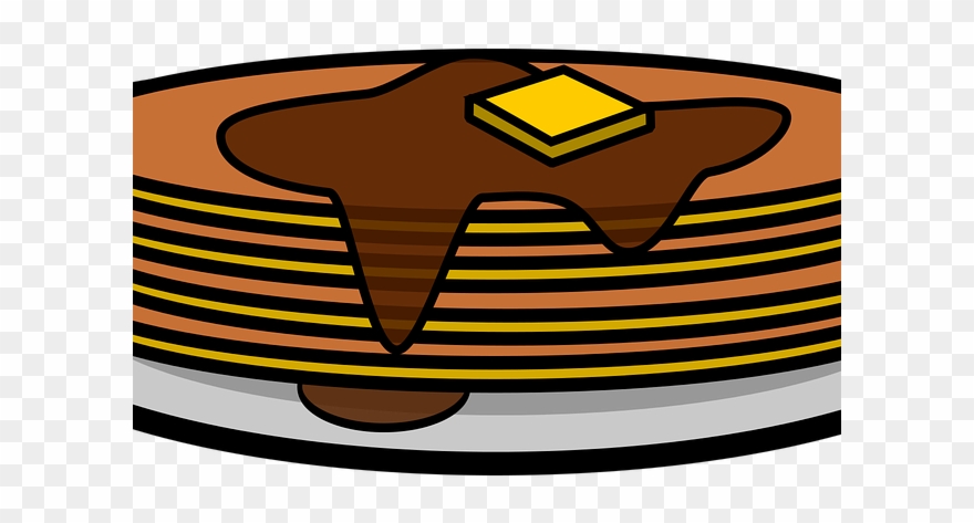Pancake Themed Maths On Dividing Fractions By Whole - Clip Art - Png Download