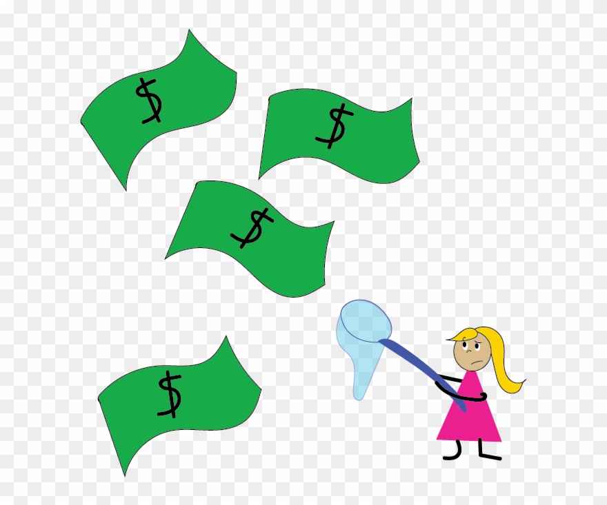 Cha Ching For The Flat Broke Wifey Clipart