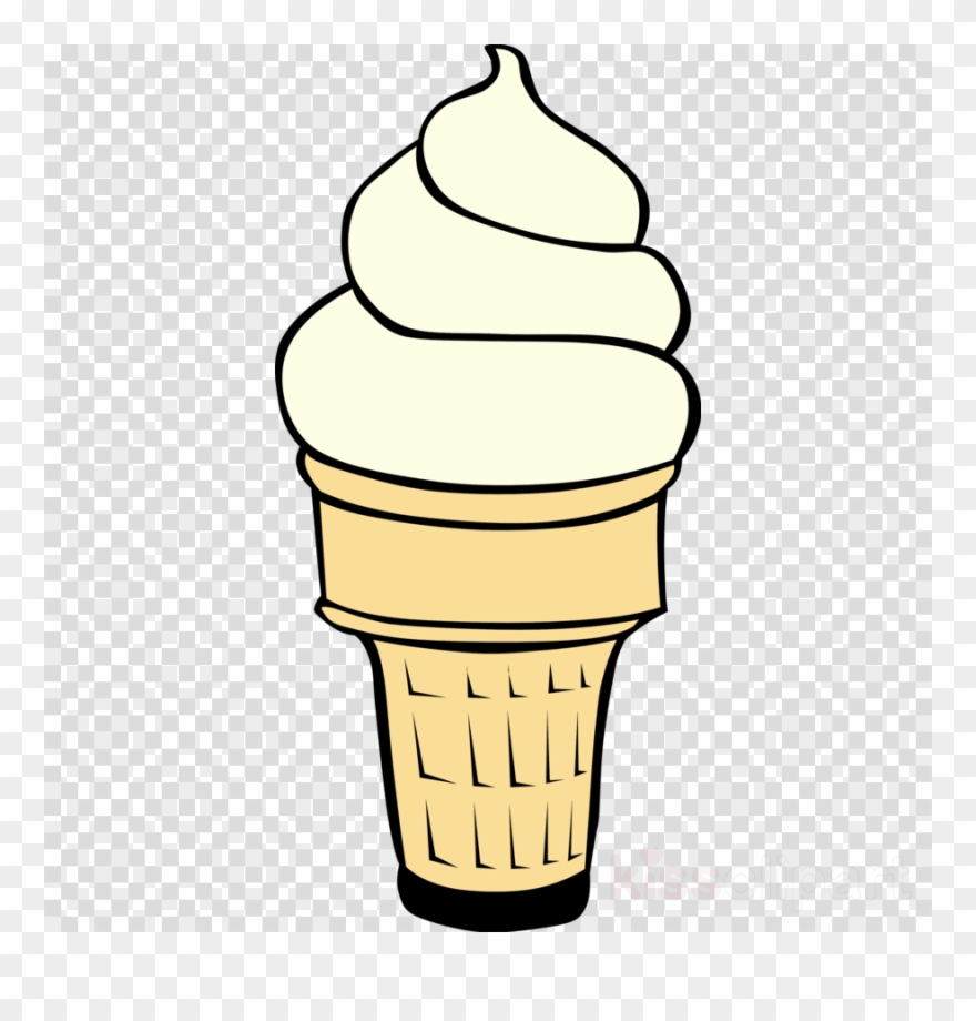 Clipart Resolution 1969*4103 - Outline Of Ice Cream Cone - Png Download