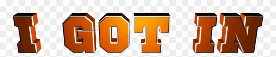 Celebrate I Got In Sticker By University Of Florida Clipart