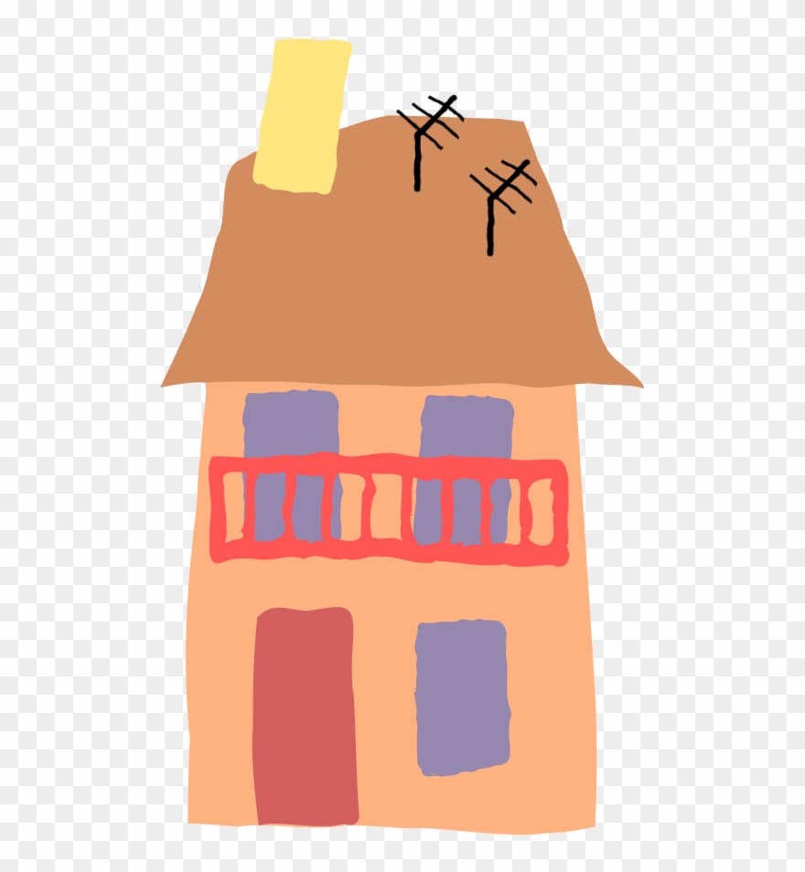 Crooked House - Clip Art - Png Download