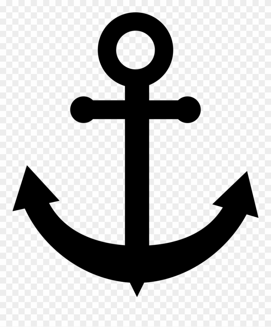 Anchor Outline Svg - Sailor Anchor Clipart