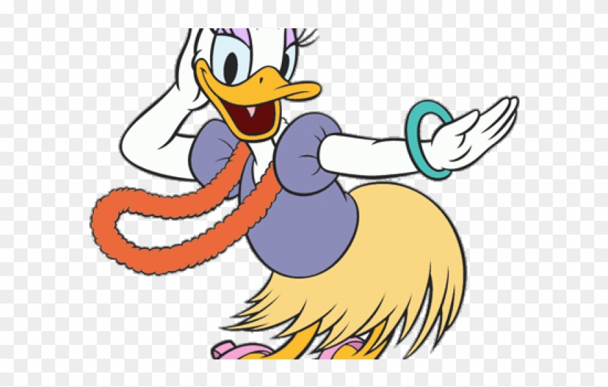 Donald Duck Clipart Dancing - Daisy Duck Dancing - Png Download