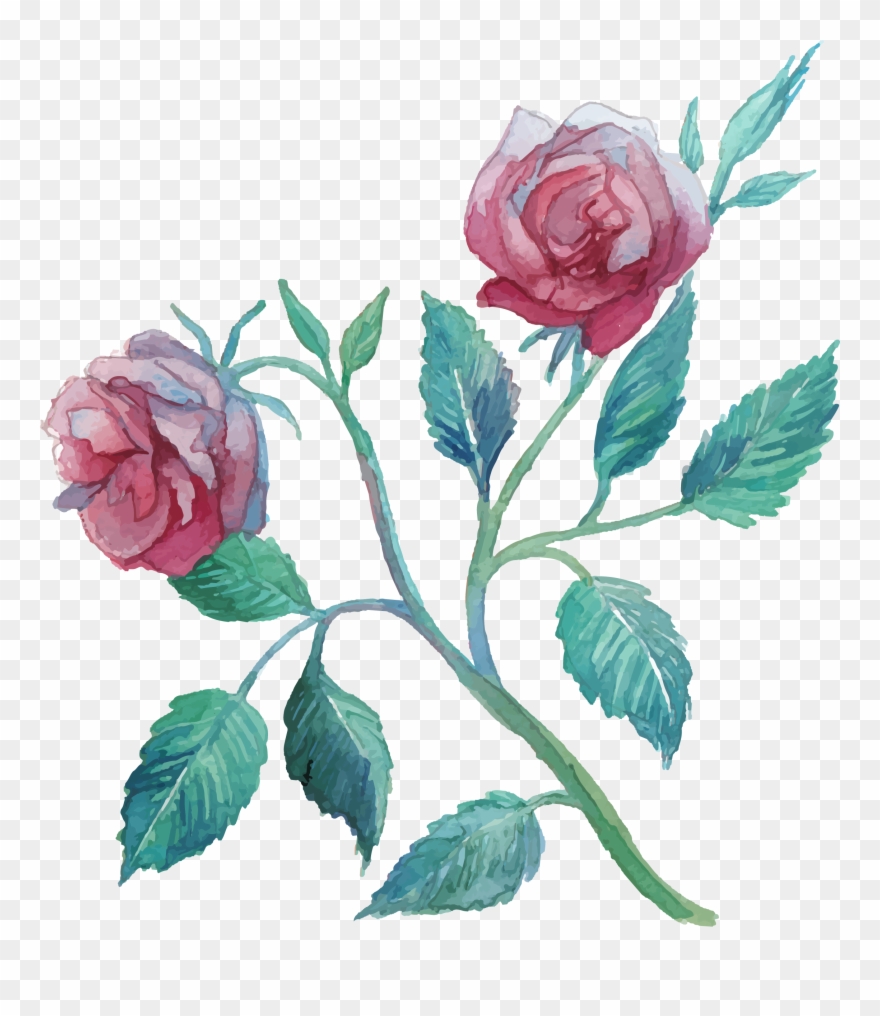 Flower Watercolor Painting Clip Art Transprent Png - Flower Transparent Png