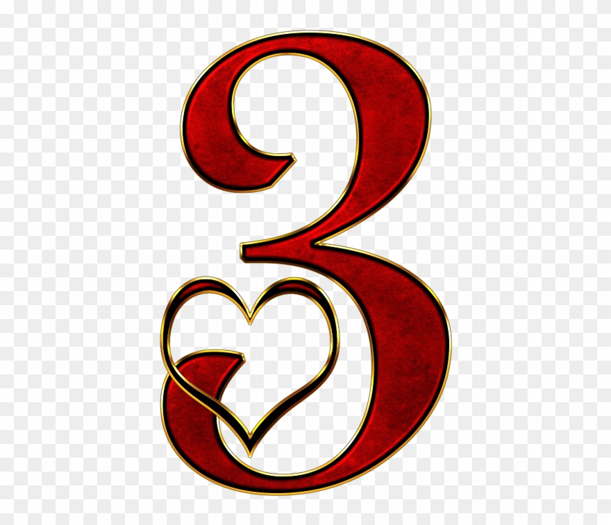 Number 0 Cliparts 23, Buy Clip Art - Imagens Do Número 3 - Png Download