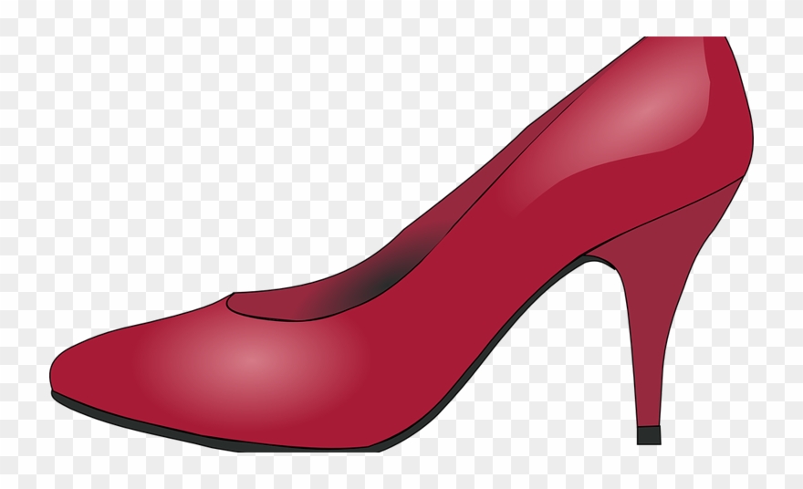 Cartoon High Heel Shoe Clipart