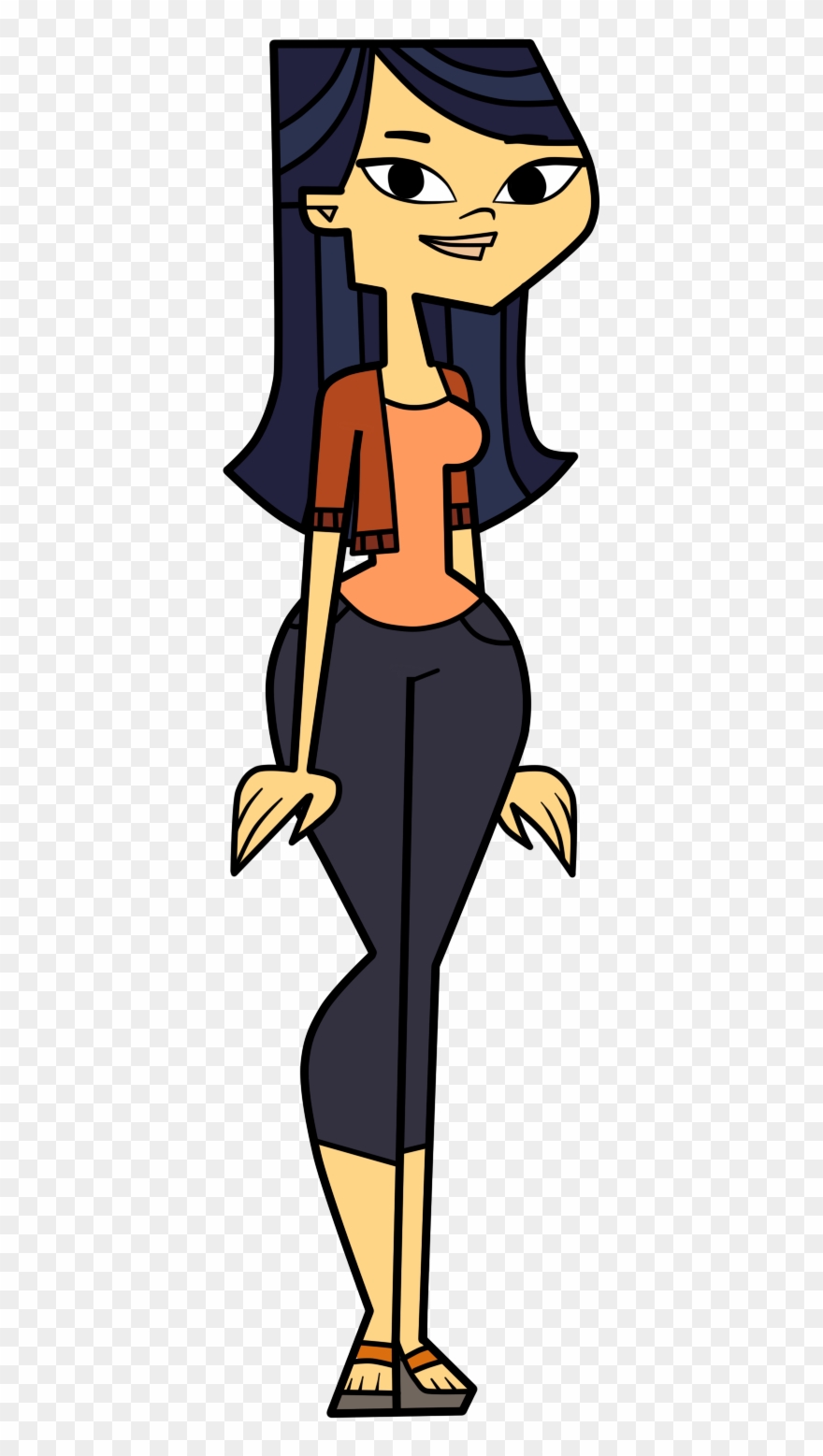 Total Drama Emma Vector Stance By Tdsameylove-d8x3y3t - Emma Drama Total Clipart