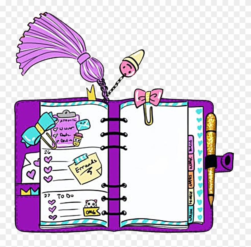 Planner - Die Cutting Clipart