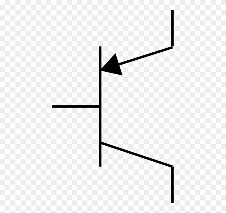 Line Triangle Point Black M - Clip Art - Png Download