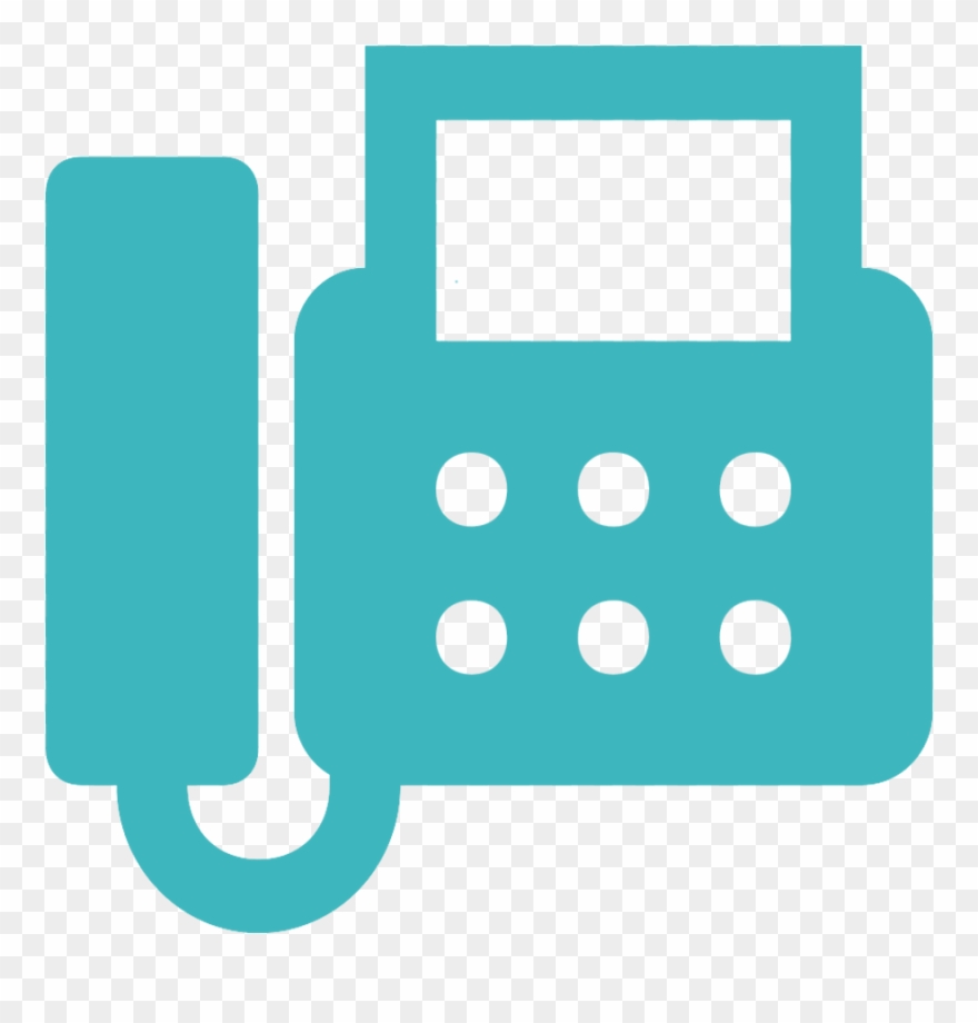 Fax - Icone Fax Png Blanc Clipart