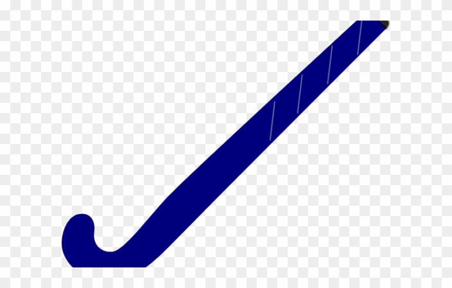 Field Hockey Stick Blue Clipart