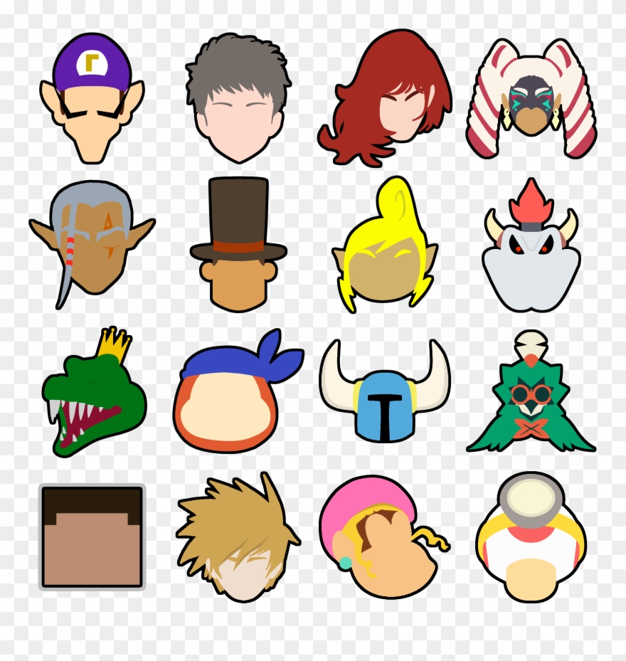 Ultimatesome Of My Wanted Ssbu Characters As Stock - Smash Bros Ultimate Stock Icons Clipart