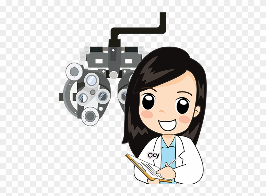 You May Visit Your Eye Doctor And Express Your Desire - Cartoon Clipart