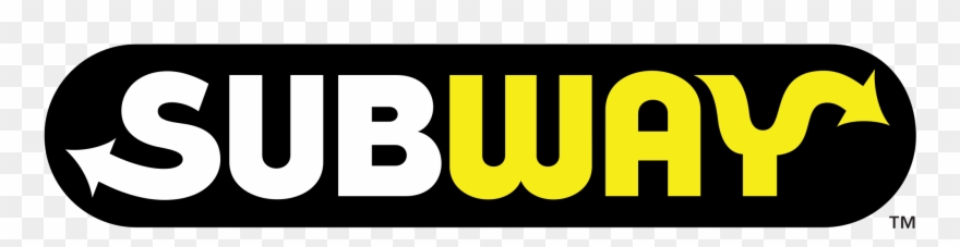 Open - Subway Logo Black And White Clipart