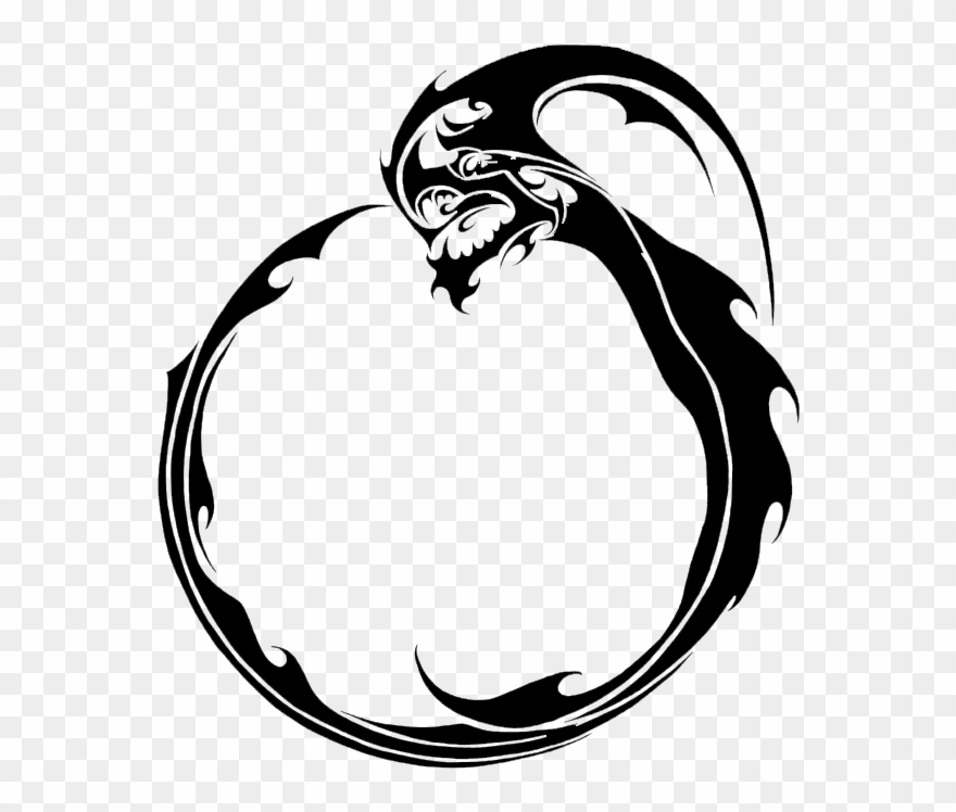 War-chiefs Of Thenn And The Shivering Coast - Ouroboros Tattoo Clipart