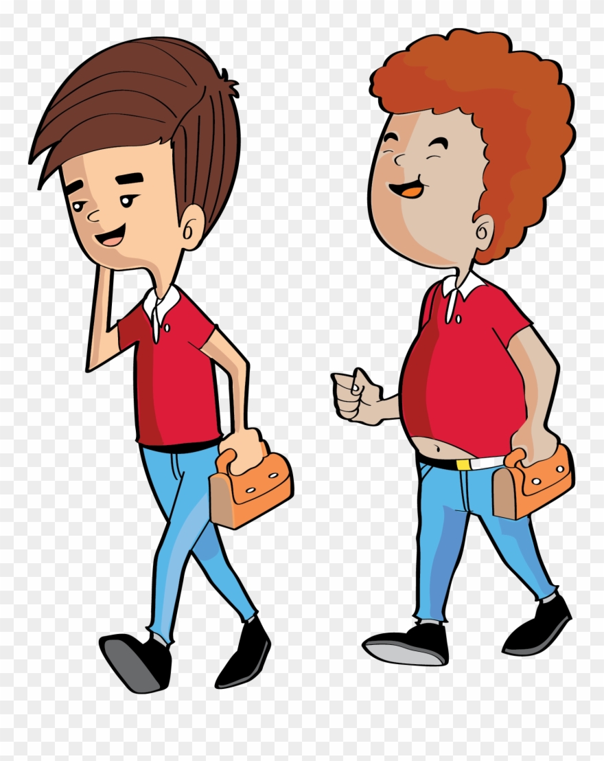Self Care, Responsibility - Niños Platicando Animados Clipart