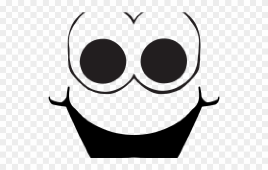 Lips Clipart Eye - Eyes And Mouth Cartoon - Png Download