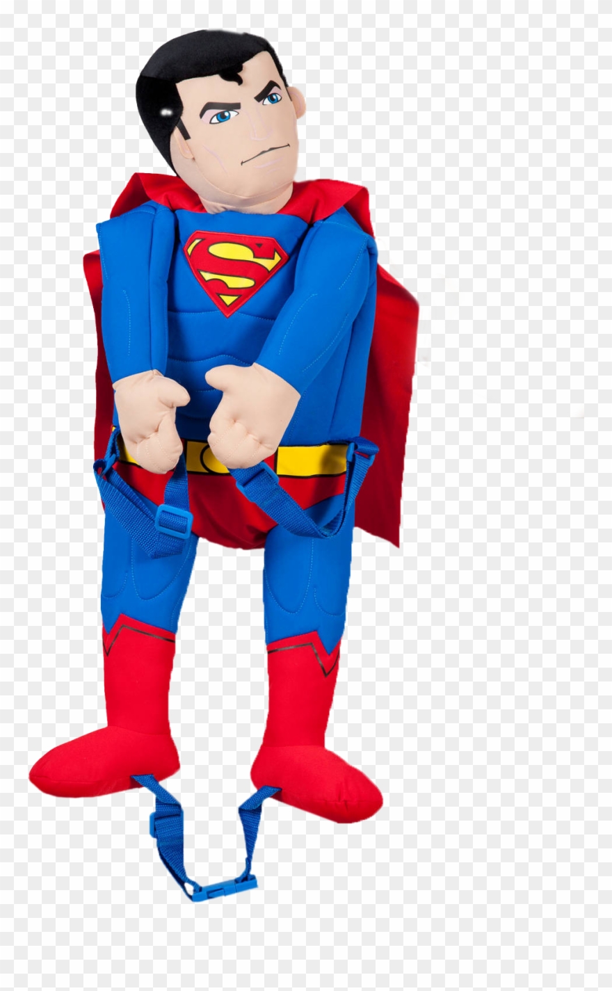 Superman Plush Back Buddy - حقائب مدرسية بات مان Clipart