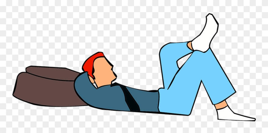 Boy Relaxing Cliparts 16, Buy Clip Art - Creativity - Png Download