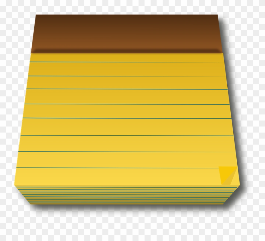 Office Paper Cliparts 3, Buy Clip Art - Clip Art Paper Pad - Png Download