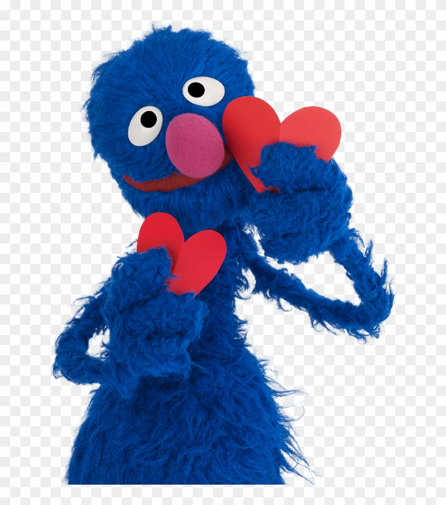 Grover Sesame Street Love Clipart