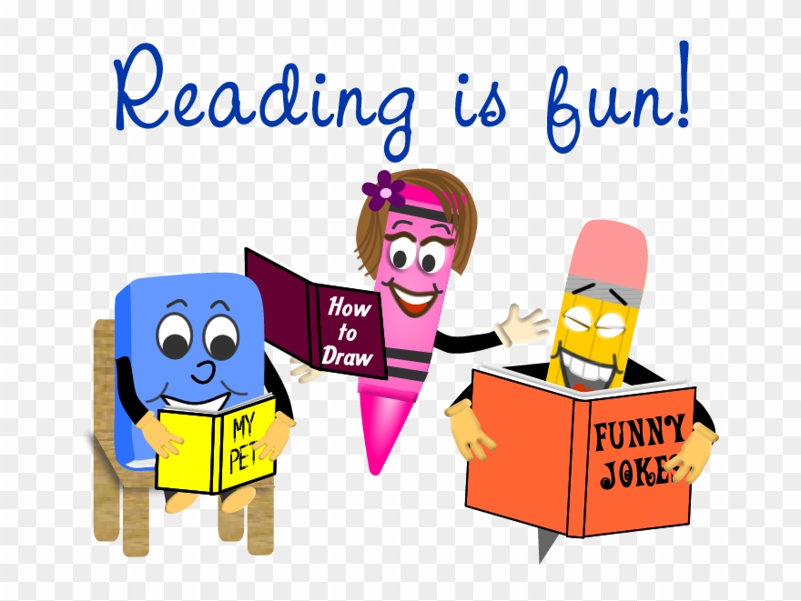 Buddy, Cathy And Pete Promote Reading Is Fun - Reading Is Fun Png Clipart