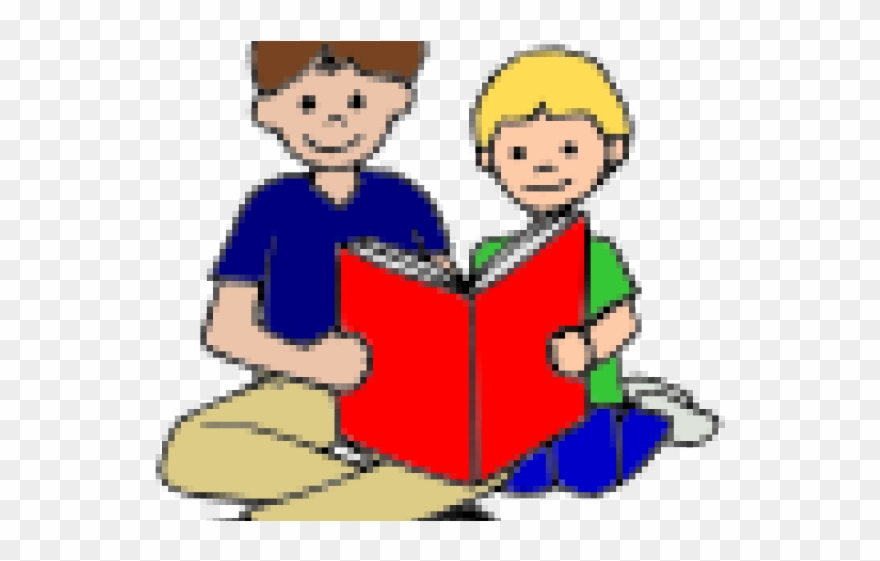 Buddy Reading Cliparts - Municipalidad Provincial De Chepen - Png Download