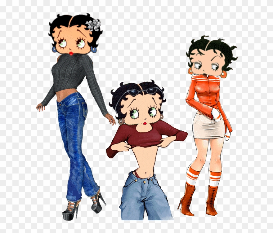 Betty Boop- G23785 - Good Morning Betty Boop Monday Clipart