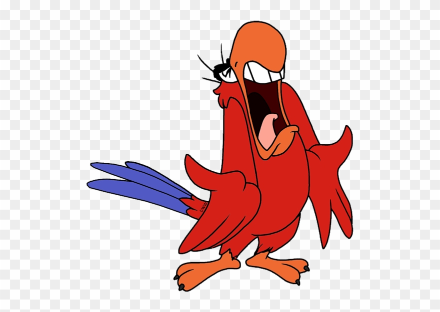Complaining Cliparts - Iago From Aladdin - Png Download