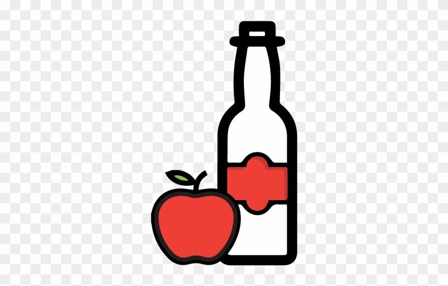 Vinegar Great For Cleaning Windows And Counters - Apple Cider Vinegar Clipart