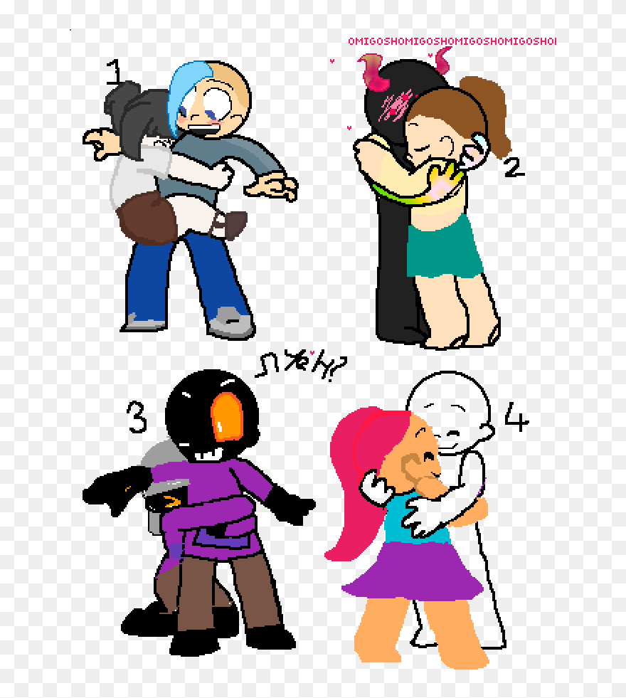 Hug A Friend - User Clipart