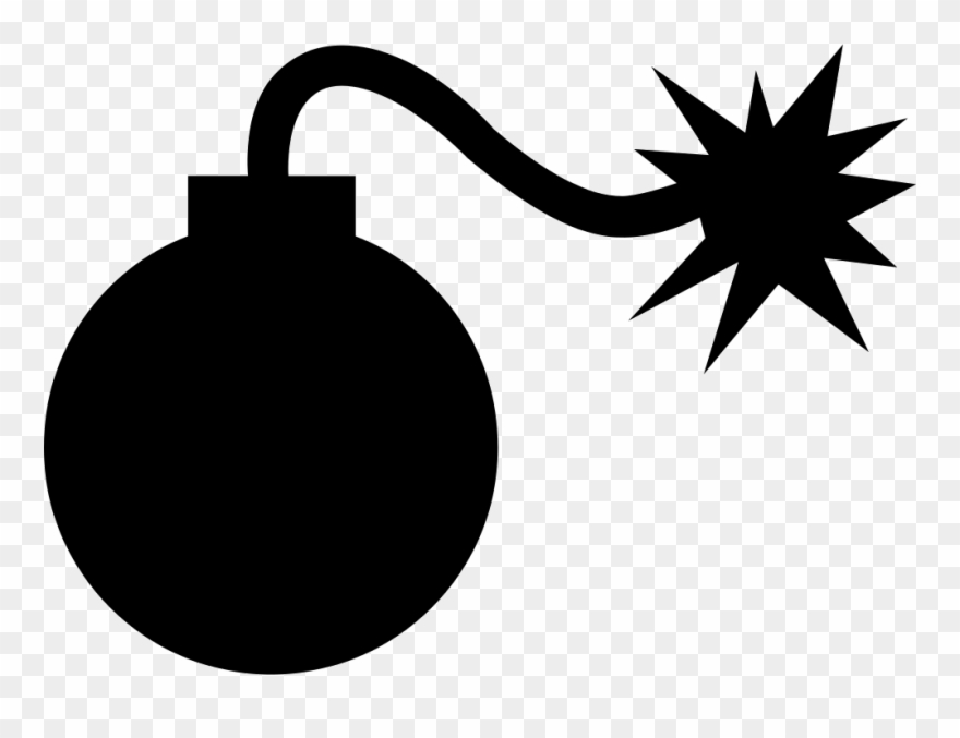 Bomb Destroy Blow Up Comments - Star Burst Clipart