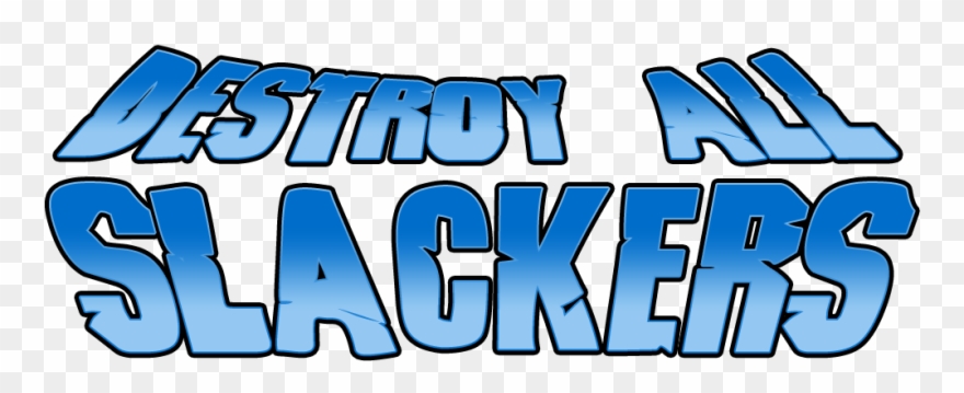 Destroy All Slacers Logo Clipart