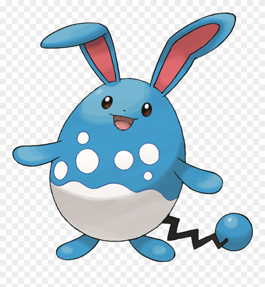 엑소) 포켓몬 도감 보는데 준면이가 떠오르는 포켓몬을 보았다고 한당 - Pokemon Azumarill Clipart