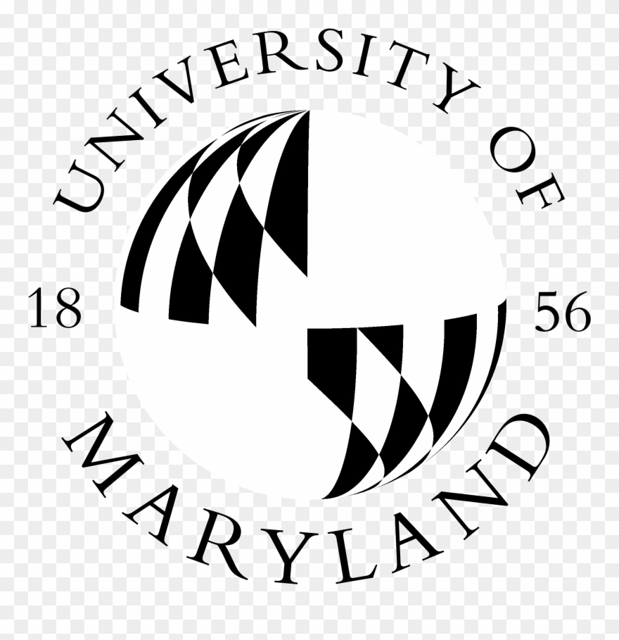 Maryland Vector Black And White - University Of Maryland, College Park Clipart
