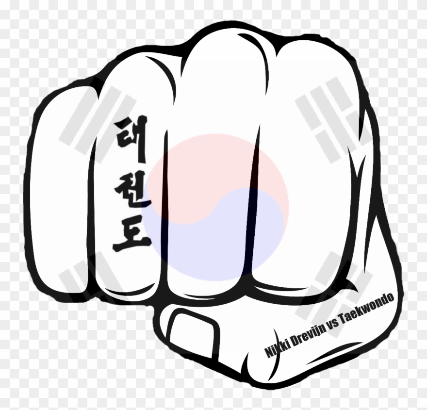 Explore Taekwondo And More - Punch Vector Clipart