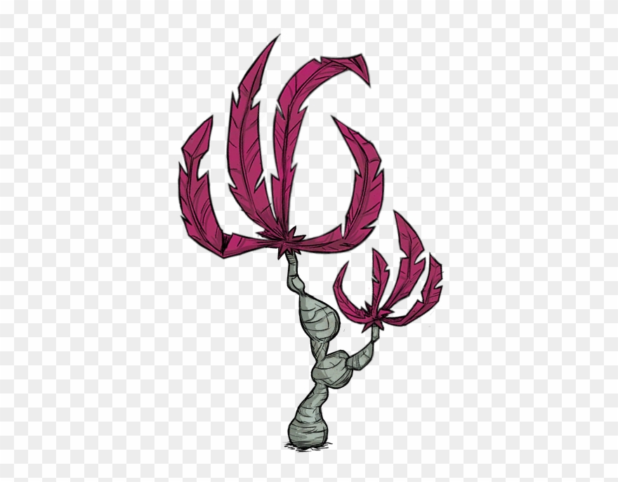 Tree/claw Palm - Video Game Clipart
