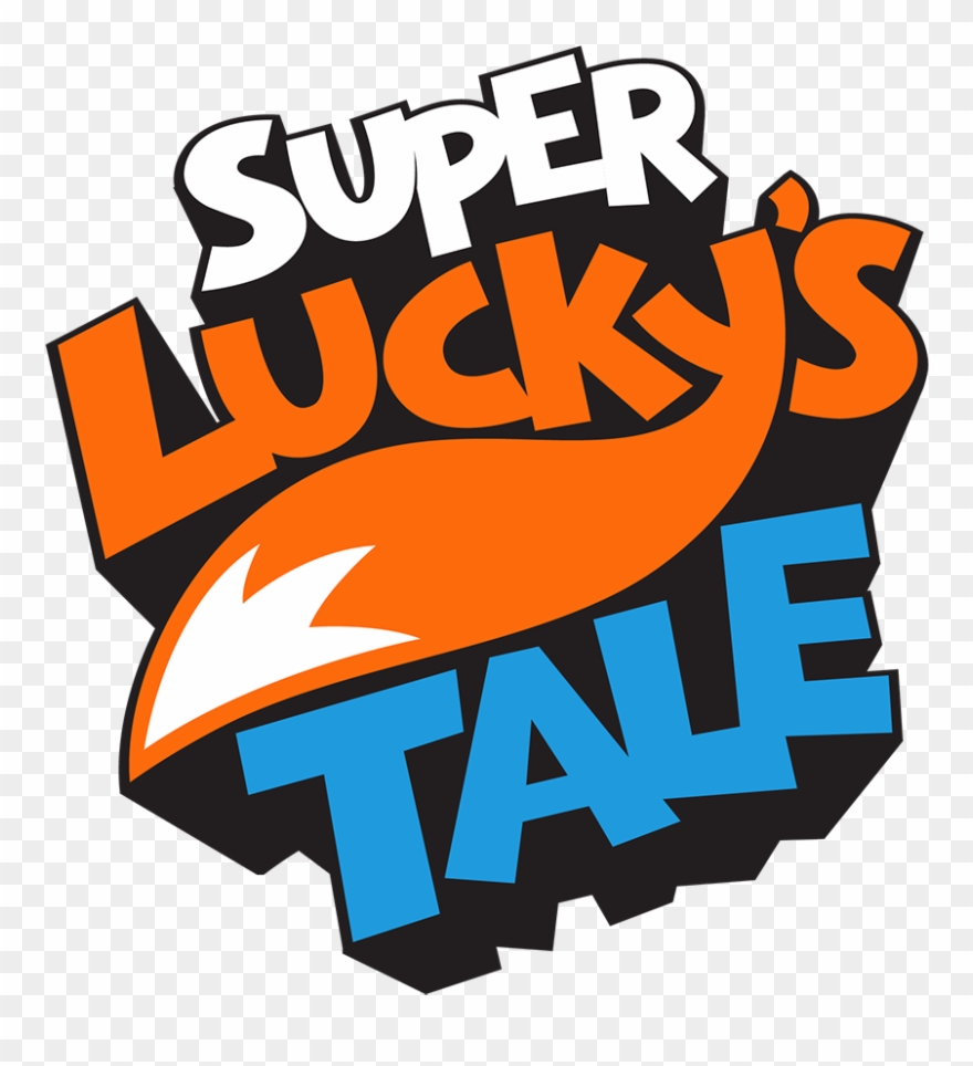 Super Lucky's Tale Outlined Stacked - Super Lucky's Tale Logo Clipart