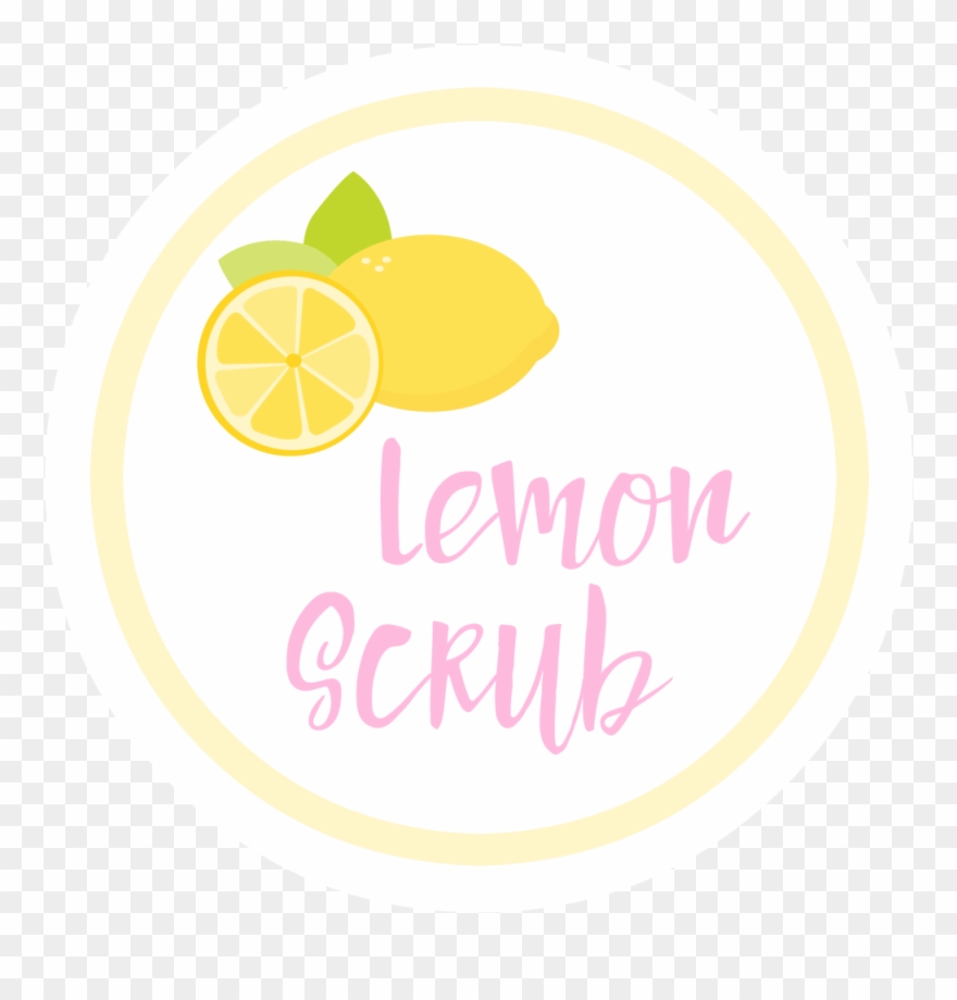 Lemonscrubtagpink - Lemon Scrub Tag Clipart