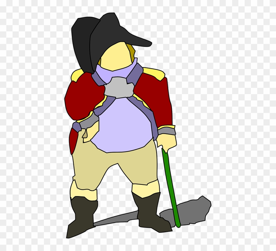 Cartoon French Soldier Clipart
