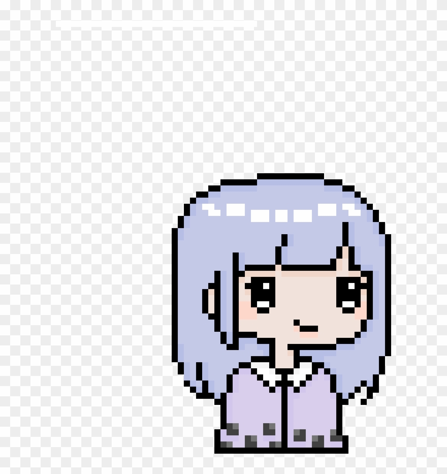 Bubble Tea Girl - Ponto Cruz Bebe Clipart