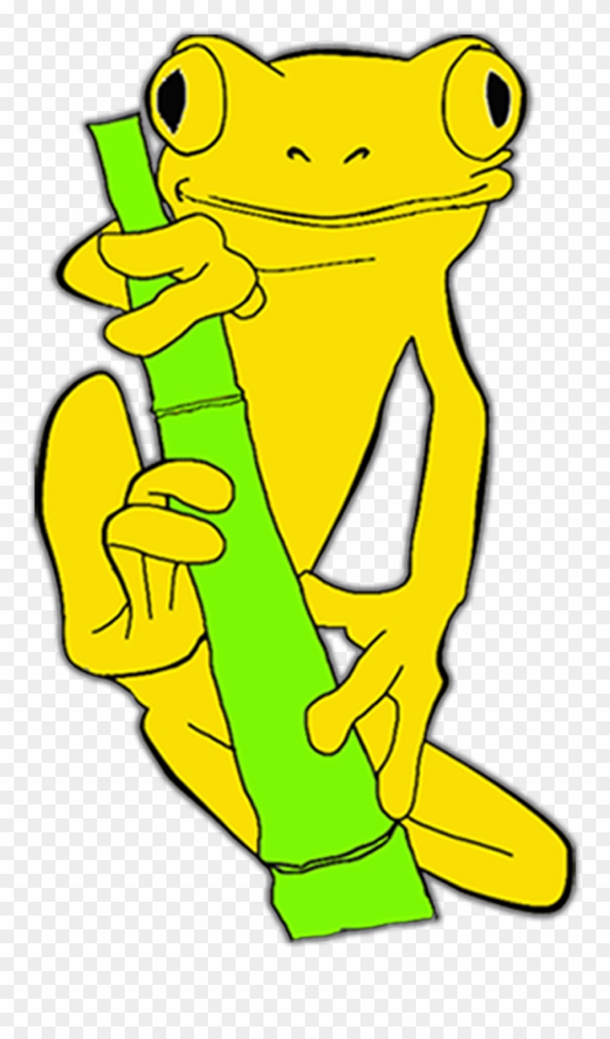 Red Eyed Tree Frog Coloring Clipart