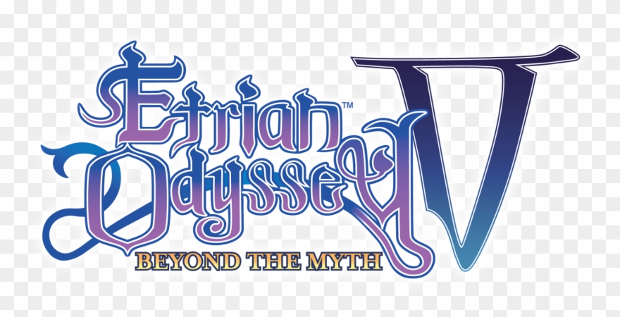 I Had The Chance To Sit Down To The Demo Before Launch - Etrian Odyssey V Logo Clipart