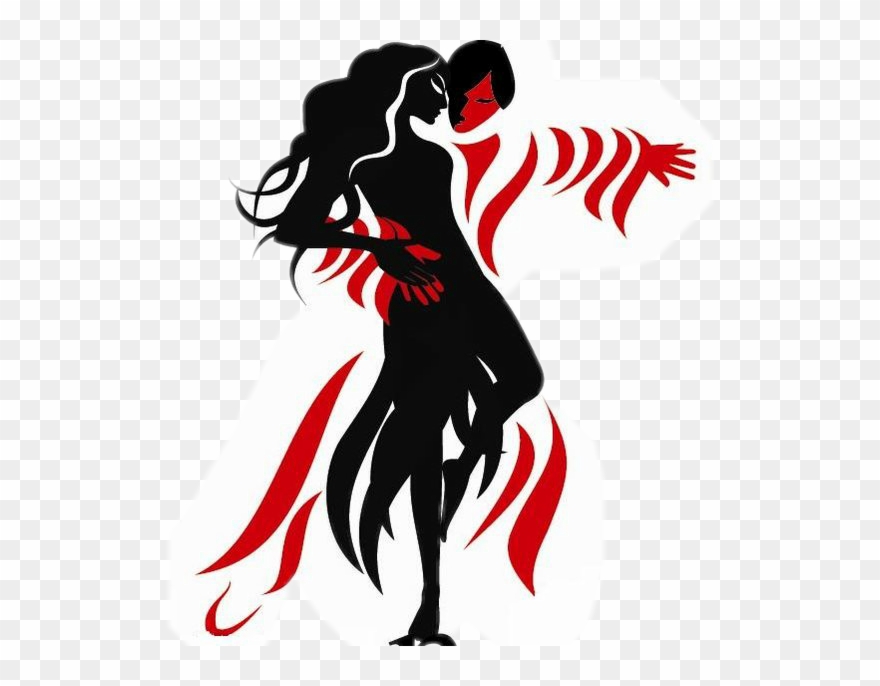 Salsacubana Salsa Bachata Followme Autocollant - Clipart Salsa Dance Png Transparent Png